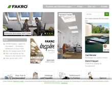 Tablet Screenshot of fakro.ch