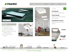Tablet Screenshot of fakro.de