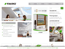 Tablet Screenshot of fakro.ee